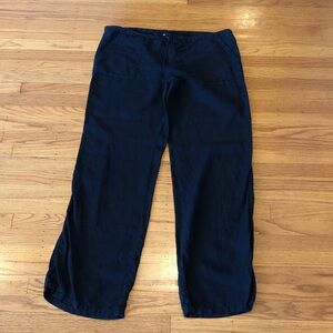 LONDONJEAN Black Wide Leg Linen Pants
Excellent pre owned condition